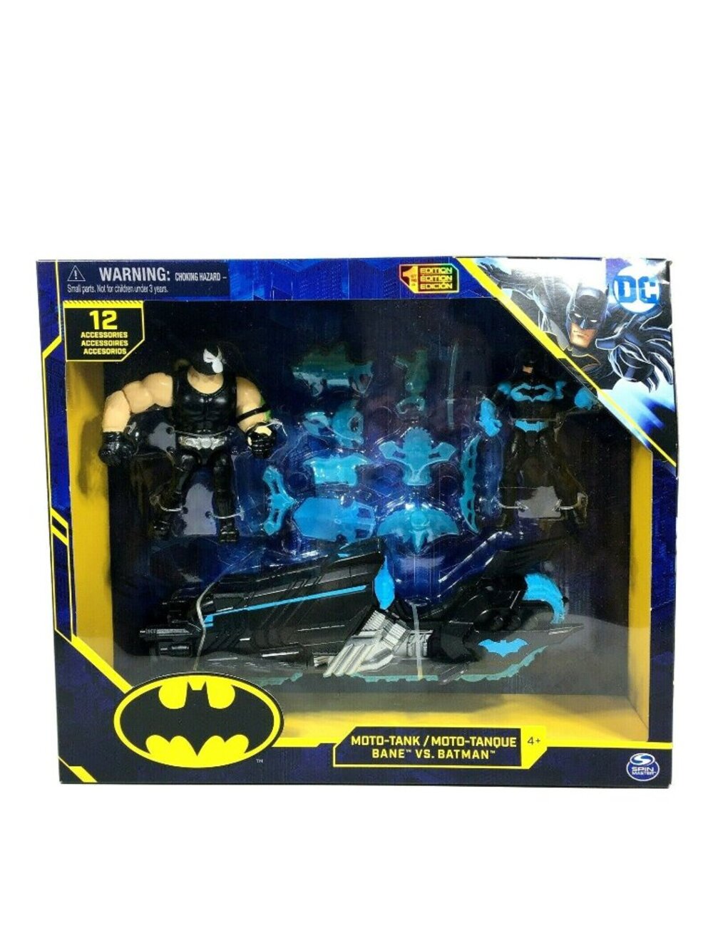 DC Comics Moto Tank Batman Vs Bane 1st Edition 4" Action Figures Exclusive 15pcs